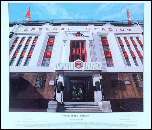 Farewell to Highbury by Gary Bradman