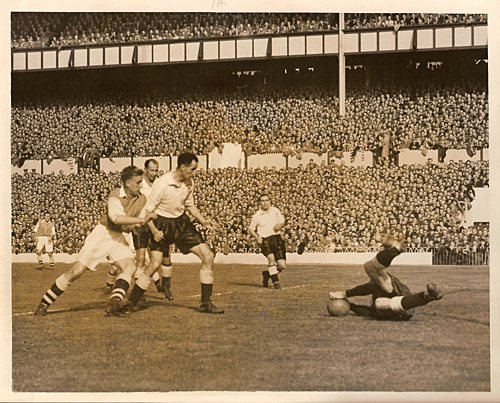 Close to scoring against Spurs @ White Hart Lane