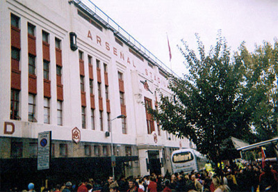 Player's Coach Arriving @ Highbury