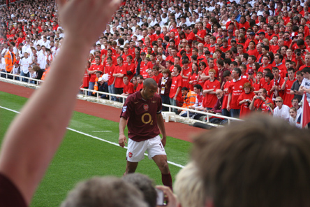 FINAL GAME @ HIGHBURY MAY 7th 2006 - The Great Thierry Henry